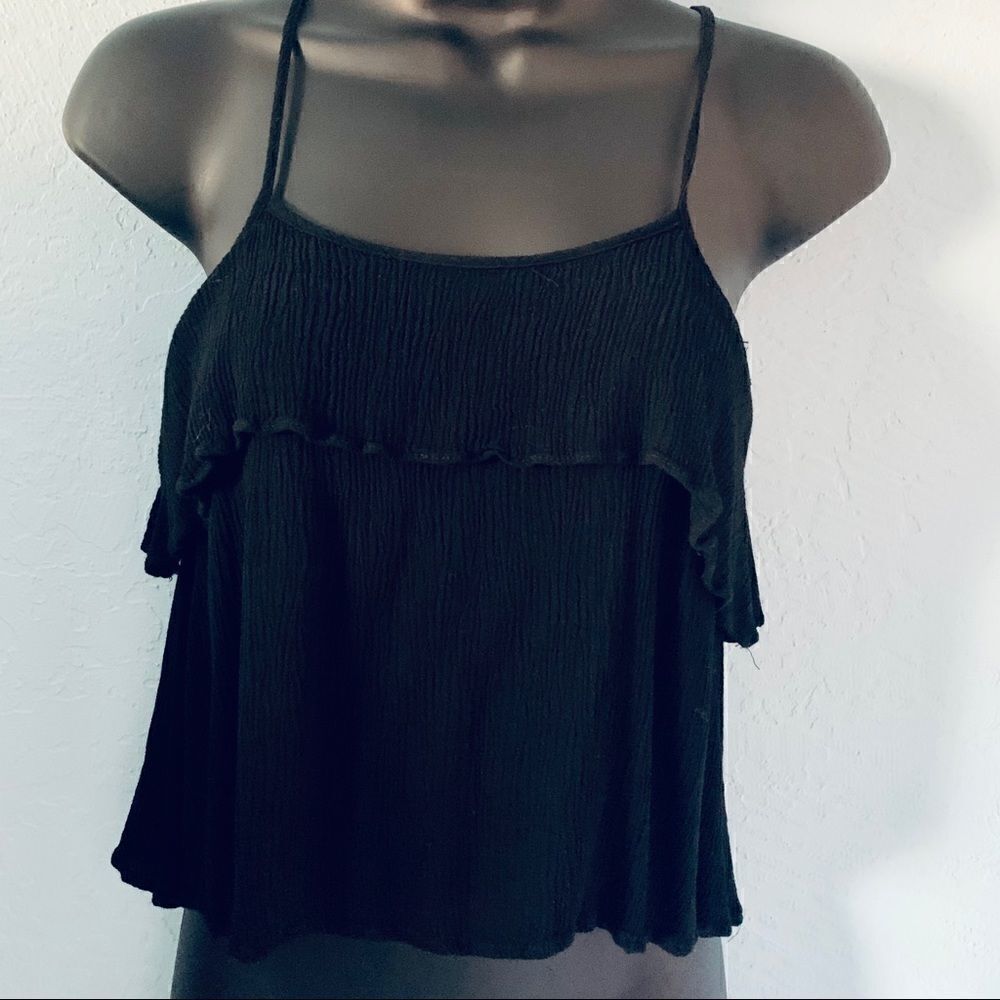 Full tilt black crop top Size Medium